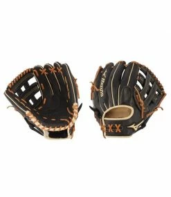 MIZUNO GPS1BK-600D Pro Select 11.75" Black Baseball Glove