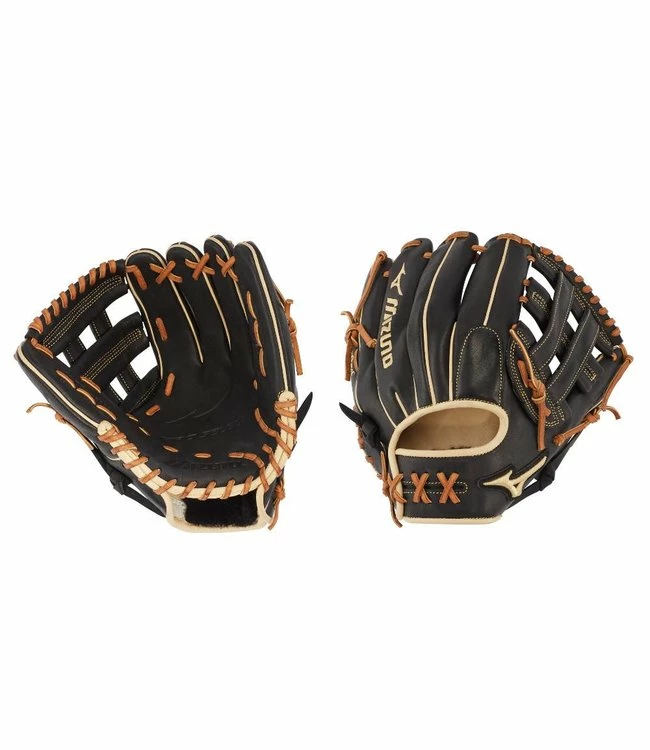 MIZUNO GPS1BK-600D Pro Select 11.75" Black Baseball Glove 3 MIZUNO GPS1BK-600D Pro Select 11.75" Black Baseball Glove