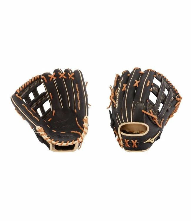 MIZUNO GPS1BK-700DH Pro Select 12.75" Black Baseball Glove 3 MIZUNO GPS1BK-700DH Pro Select 12.75" Black Baseball Glove