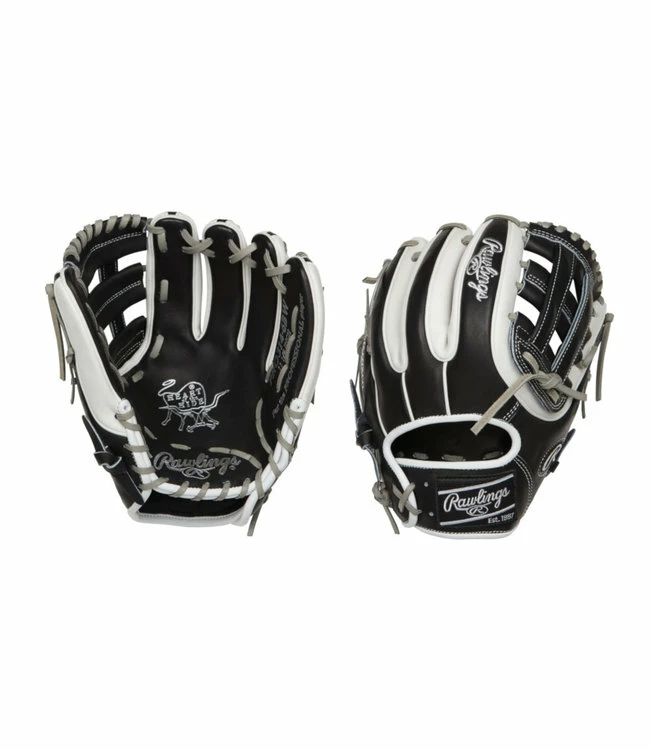 RAWLINGS PRO314-6BW Heart Of The Hide 11 1/2" Baseball Glove 3 RAWLINGS PRO314-6BW Heart Of The Hide 11 1/2" Baseball Glove